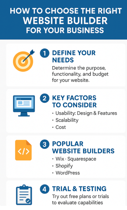 How to Choose the Right Website Builder for Your Business